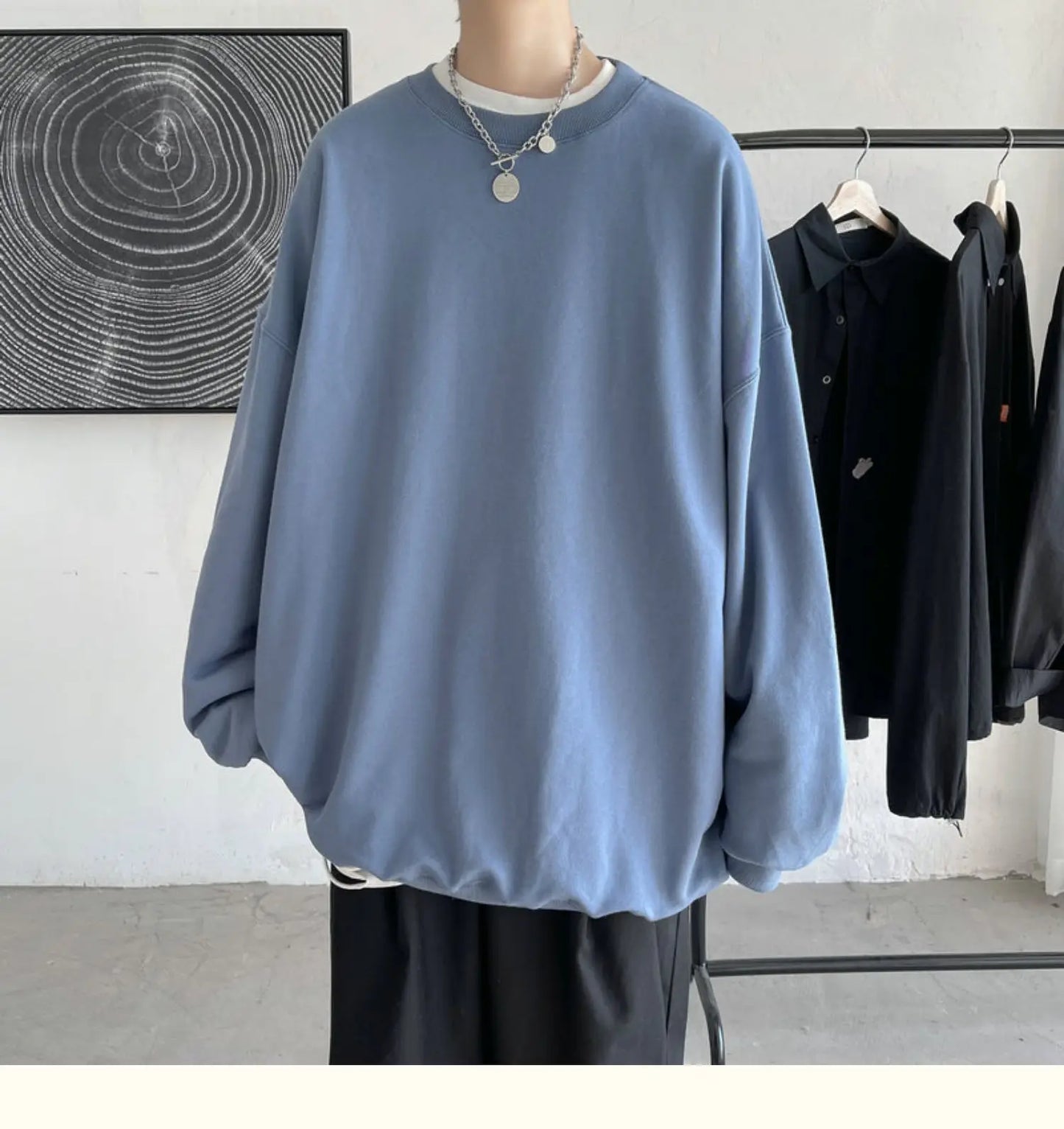 2025 Hoodies Sweatshirt Mens Black White Hip Hop Punk Pullover Streetwear Casual Fashion Clothes Mens Oversized Korean Harajuku