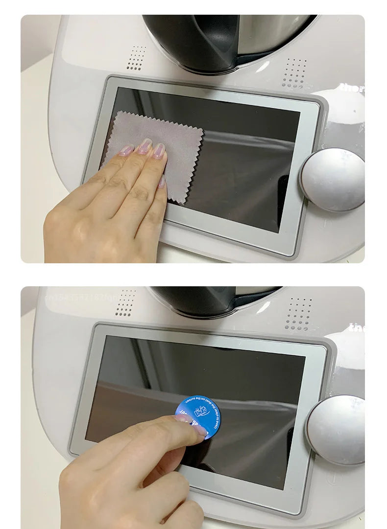 1PC Tempered Glass Screen Protector For Thermomix TM5 TM6 Machine Kitchen