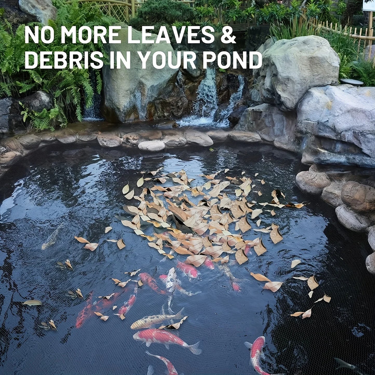 Pond Netting, Pool Net, Anti Bird Net, Garden Net, Mesh Net Cover for Leaves, Pool Leaf Cover Net, Pool Protective Cover Netting