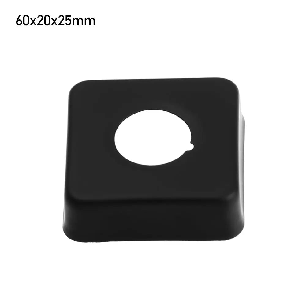 Black Stainless Steel Water Pipe Wall Covers Shower Chrome Finish Faucet Decorative Cover Kitchen Bathroom Accessories