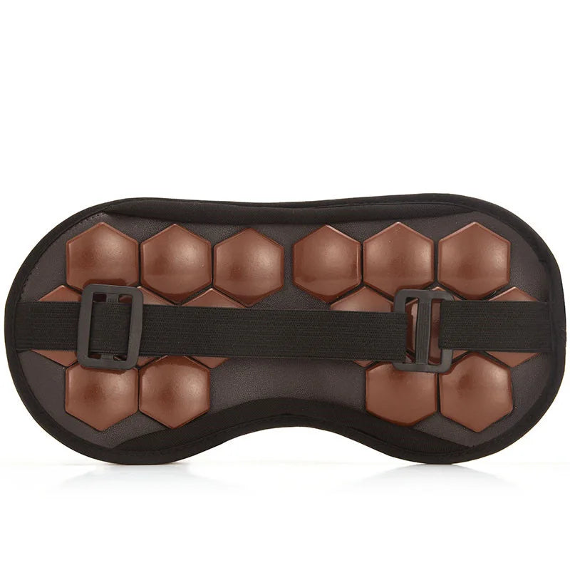 Electric Jade Eye Stone Mask Tourmaline Heating Eye Massager Hot Compress For Eye Muscle Relaxation Relieve Insomnia