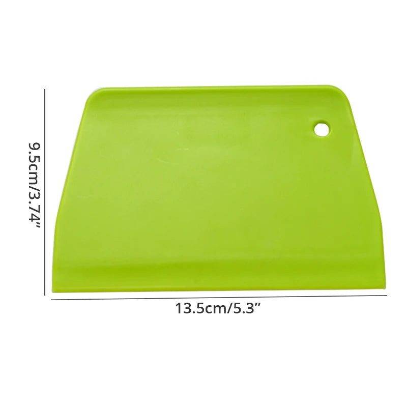 Leeseph Multi-purpose Stainless Steel Scraper & Chopper, Dough Scraper, Pizza Dough Cutter , kitchen tools