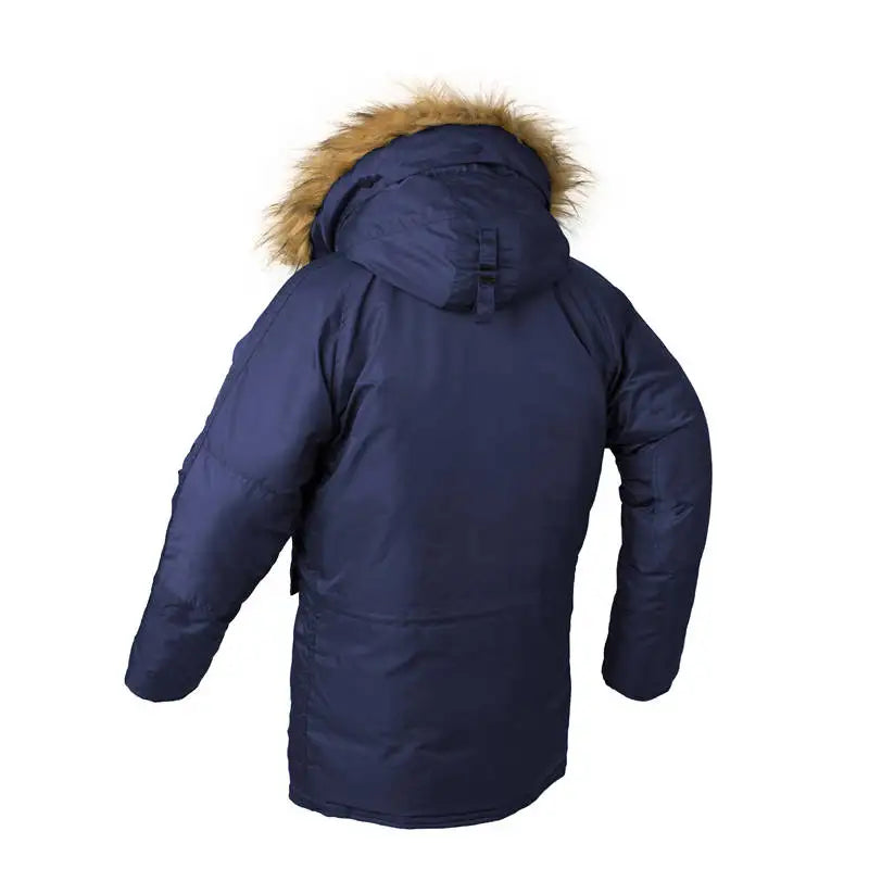2025 Winter N3B puffer men long Куртка аляска coat military fur hood warm tactical bomber army korean thick parka