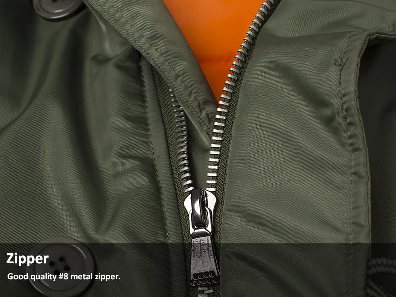 2025 Winter N3B puffer men long Куртка аляска coat military fur hood warm tactical bomber army korean thick parka