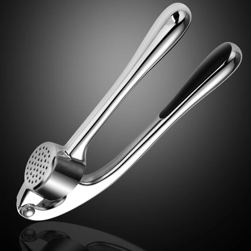 Zinc Alloy Garlic Presser Ginger Crusher Handheld Device Metal Mincer Squeezer Chopper Vegetables Masher Practical Kitchen Tools
