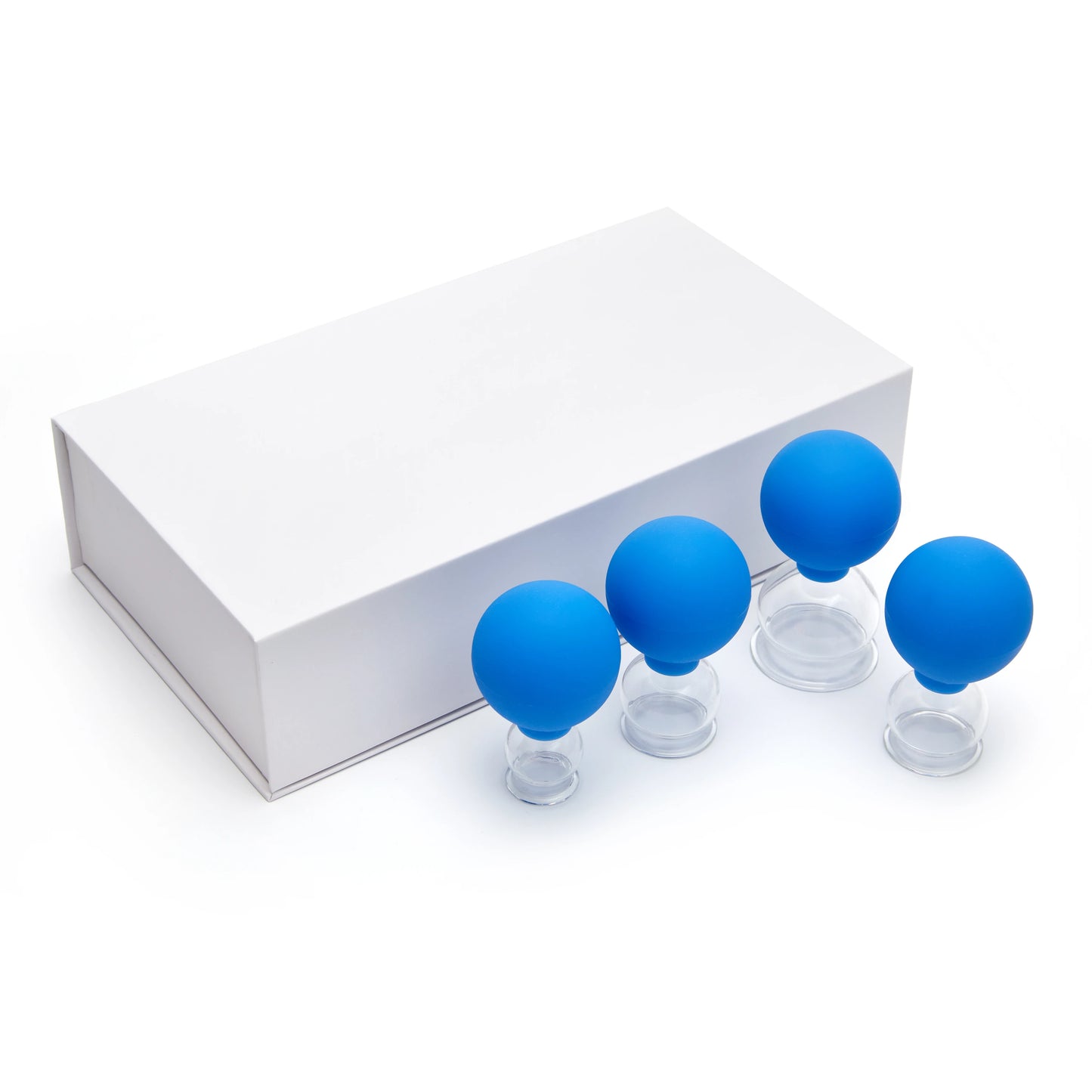 Glass Silicone Cupping Cups Set Face Body Vacuum Suction Massage Cups Anti Cellulite Cans Facial Cupping Jars Health Care Gift