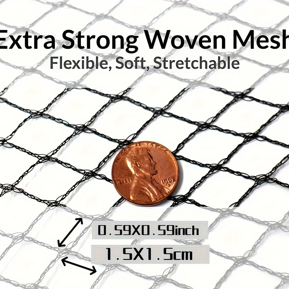 Pond Netting, Pool Net, Anti Bird Net, Garden Net, Mesh Net Cover for Leaves, Pool Leaf Cover Net, Pool Protective Cover Netting