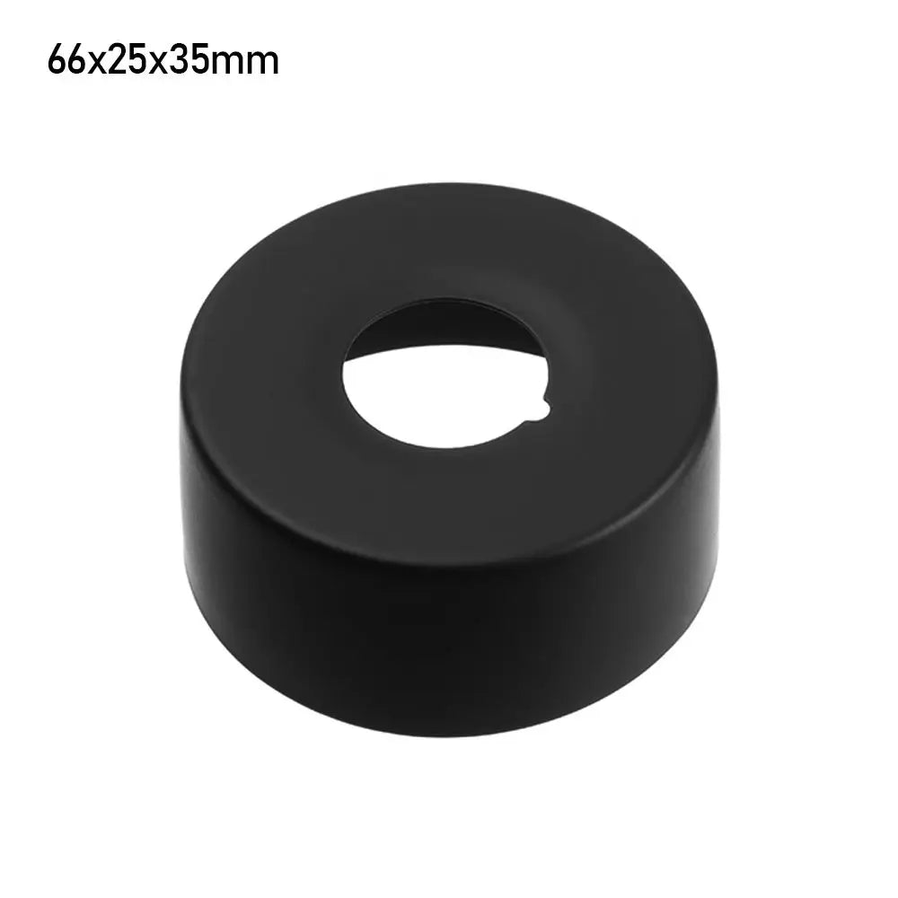 Black Stainless Steel Water Pipe Wall Covers Shower Chrome Finish Faucet Decorative Cover Kitchen Bathroom Accessories