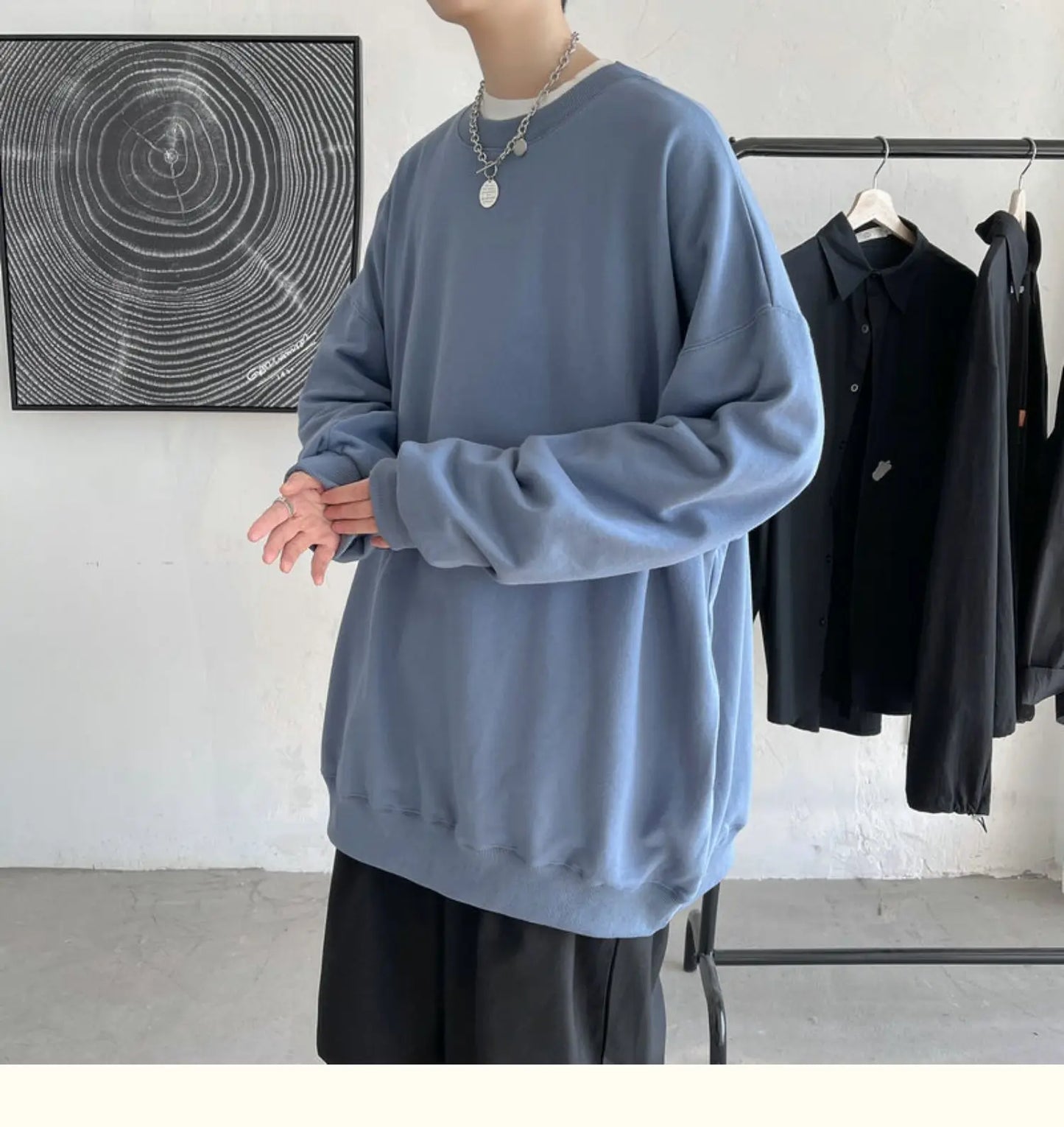 2025 Hoodies Sweatshirt Mens Black White Hip Hop Punk Pullover Streetwear Casual Fashion Clothes Mens Oversized Korean Harajuku