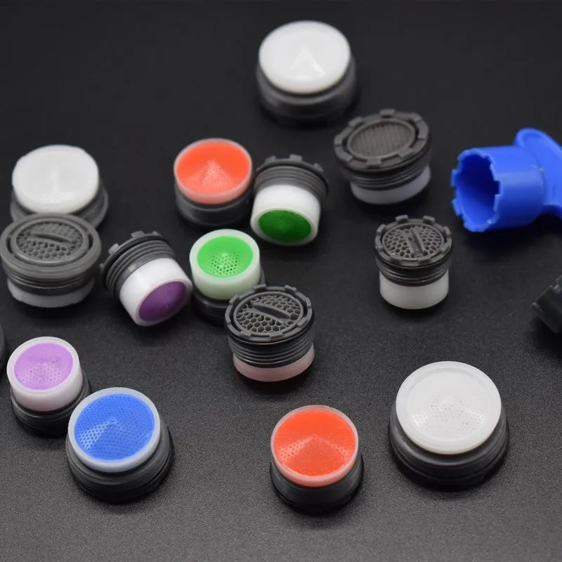 10 Pcs 16.5 MM Male Thread  Kitchen Faucet Aerator Female Thread Tap Device Diffuser Faucet Nozzle Filter Adapter Water Bubbler