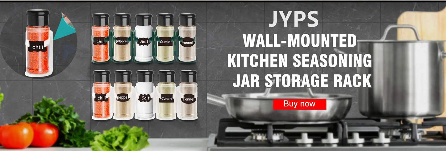 4/10/15/20pcs Spice Jars with Labels Plastic Transparent Spice Bottle Containers for Spice Pepper Salt Cocina Kitchen Spice Jar
