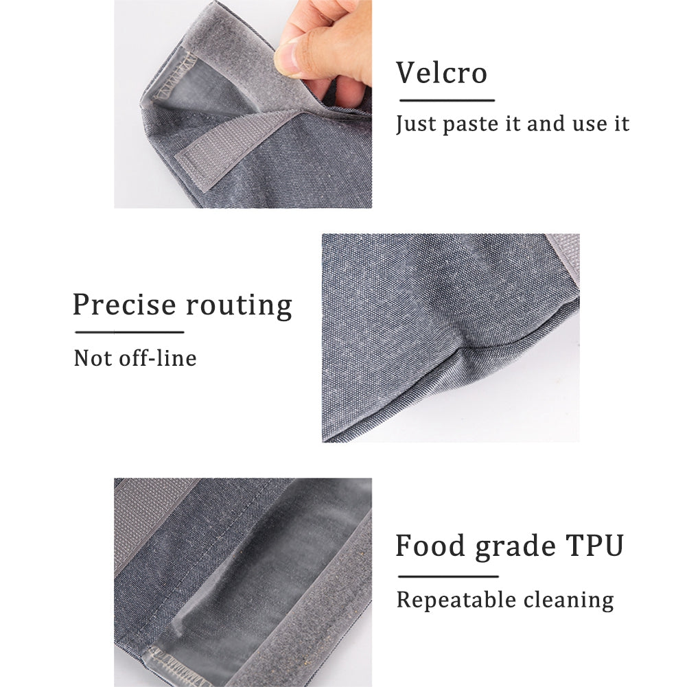 Waterproof Lunch bag Reusable Waterproof Kitchen Food Storage Bags Convenient Travel Picnic Snack Sandwich Organizer
