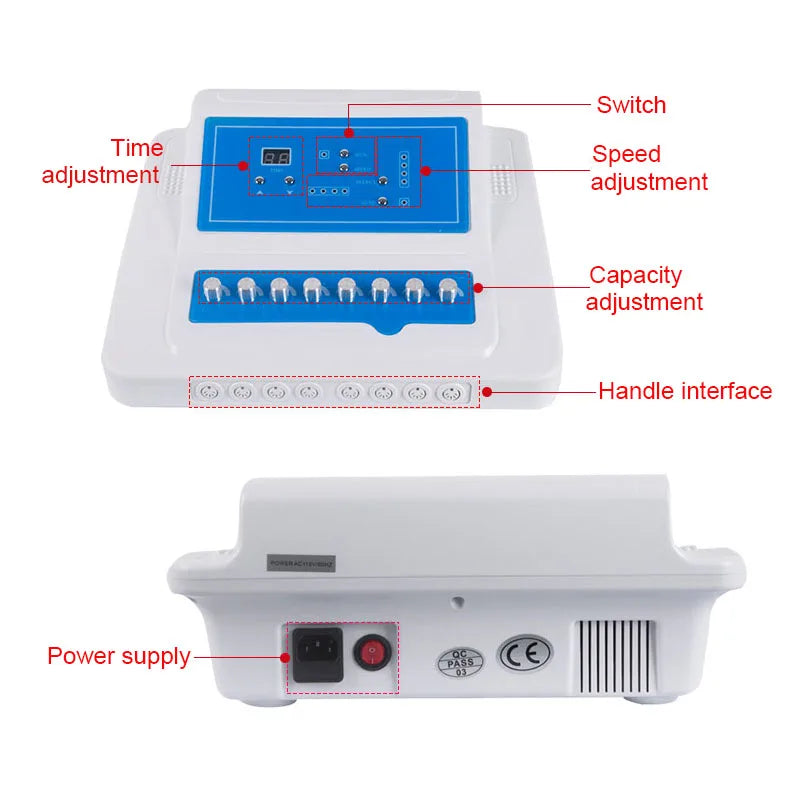 Micro Current Patch Beauty Instrument Meridian Dredging Health Instrument Back Dredging Body Massage Beauty Device New 2020