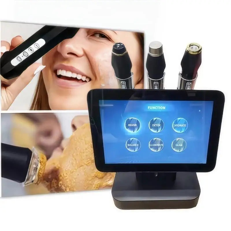 2024 Newest 3 In 1 Super CO2 Bubble Oxygenation Facial Skin Care Portable Oxygen Facial Care Machine