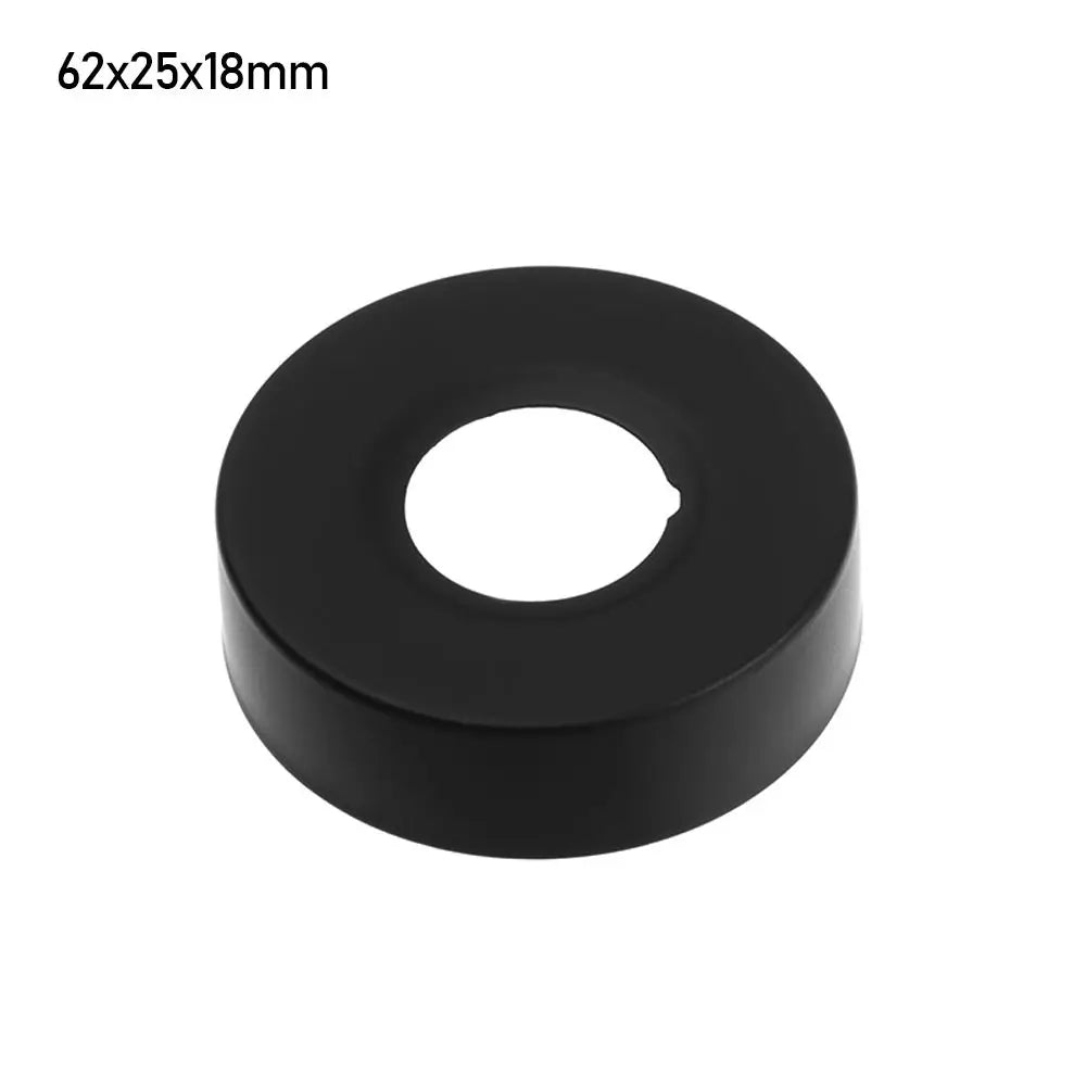 Black Stainless Steel Water Pipe Wall Covers Shower Chrome Finish Faucet Decorative Cover Kitchen Bathroom Accessories