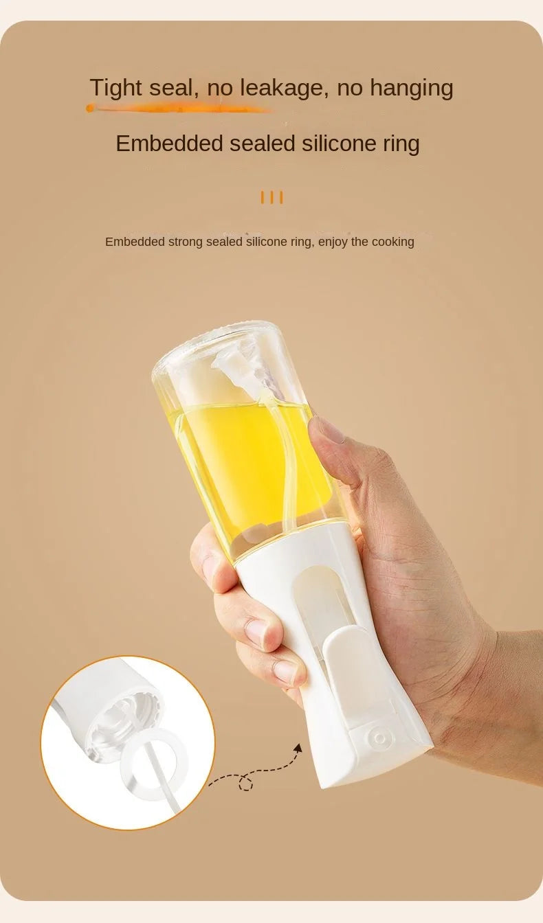 Kitchen Oil Bottle Cooking Oil Spray Olive Oil Bottle Fitness Barbecue Spray Oil Dispenser