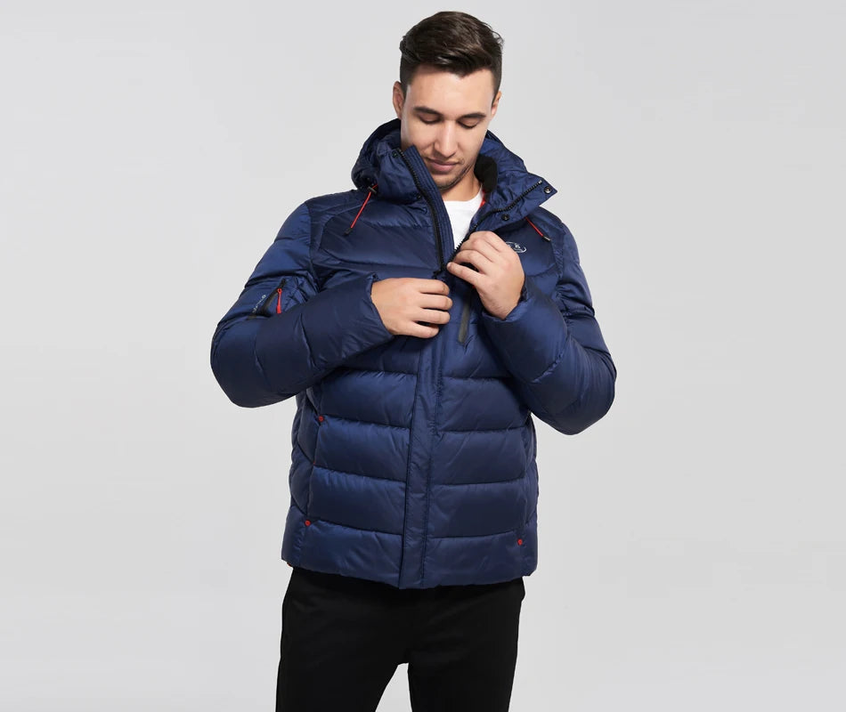 TALIFECK Men Winter Jacket Cotton Padded Jacket Parka Homme Quilted Coats High Quality Brand Winter Warm Coat Men Russian Size