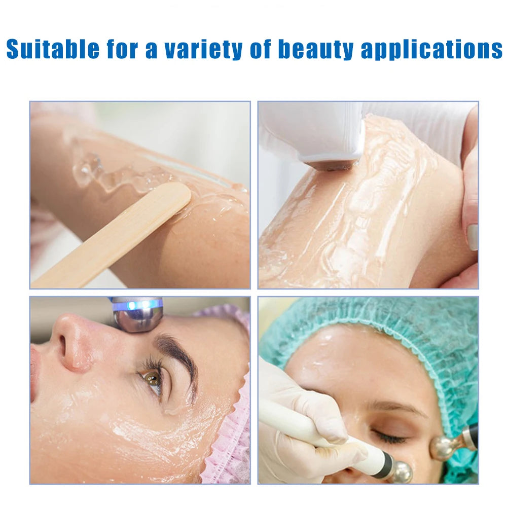 Facial Skin Lifting Firming Tighten Anti Wrinkles Injection Gel Cream RF&EMS Body Slimming Ultrasonic Gel Massager Cavitation