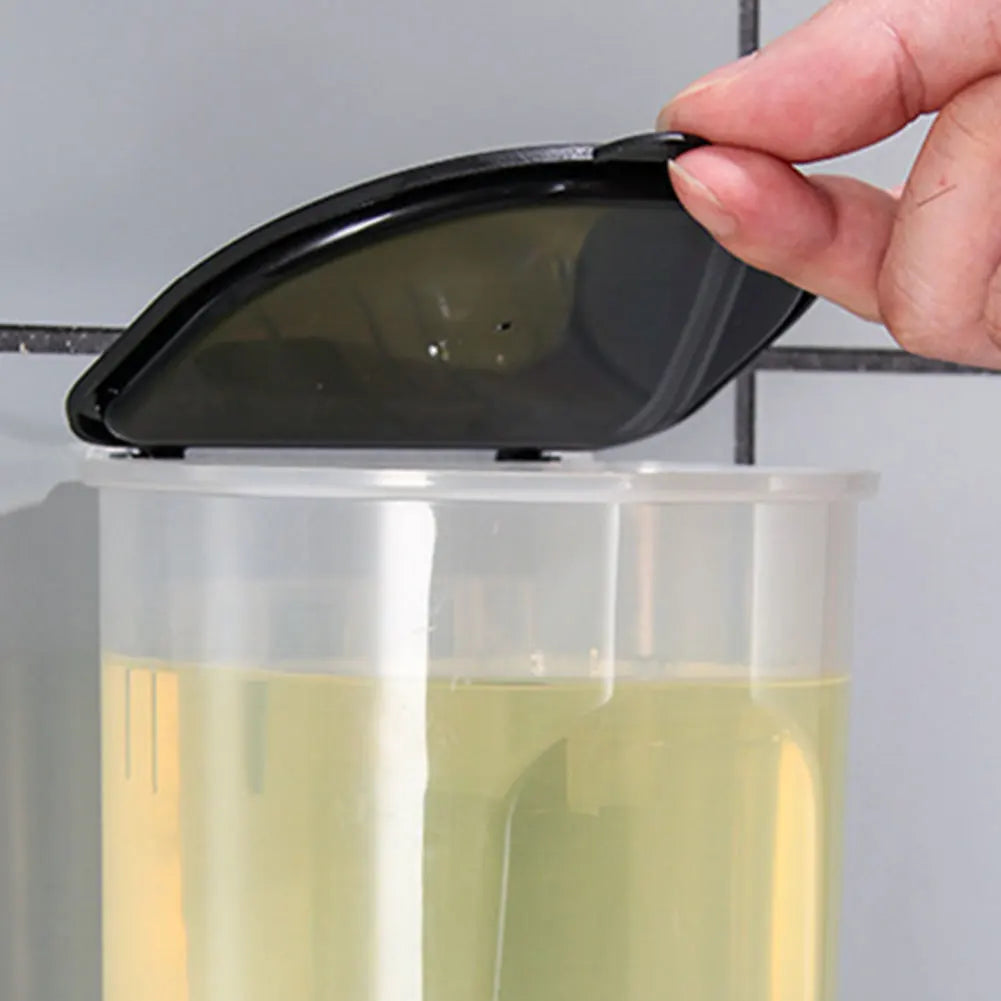 5-1pcs 550ml Mouthwash Dispenser for Bathroom Reusable Wall Mounted Liquid Toothpaste Breath Freshener Container for Kitchen Kid
