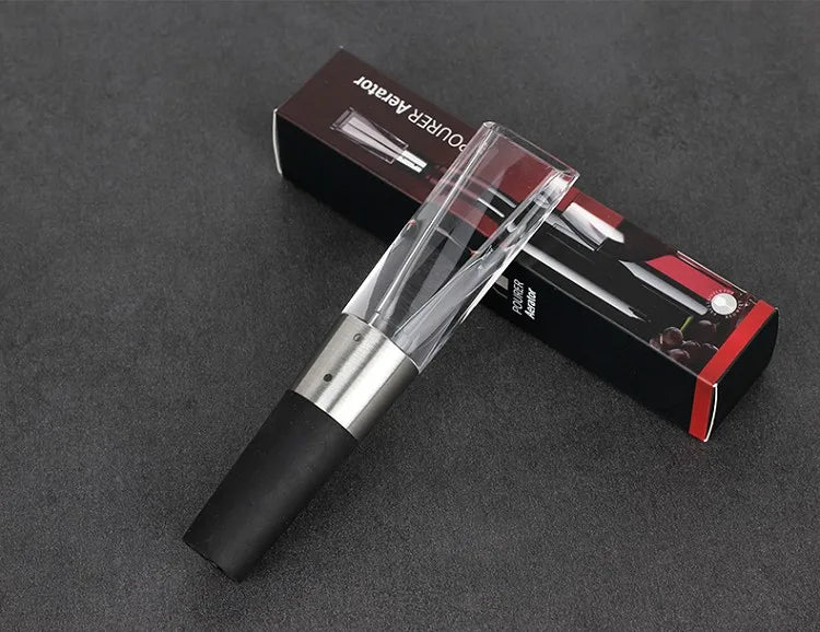 Mini Wine Aerator Pourer Bar Accessories 2 in 1 Quick Aerating Pouring Tool Pump Portable Red Wine Decanter Kitchen Gadgets