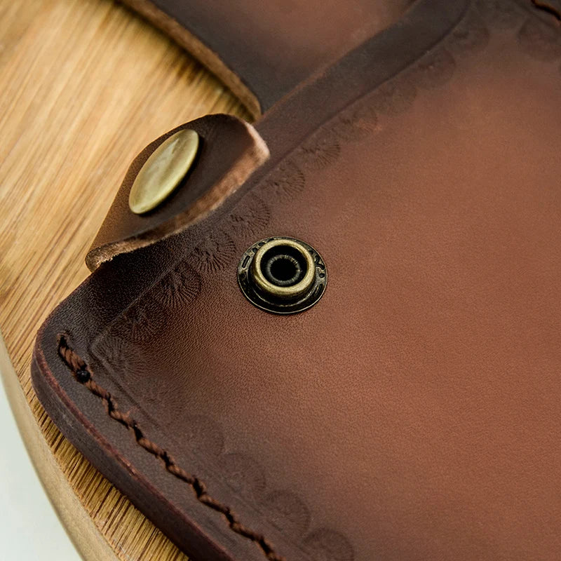 Kitchen Chef Cleaver Chopping Knife Sheath Leather Slicing Blade Guards Protect Case Cover Camping Hunting Travel Scabbard Tools