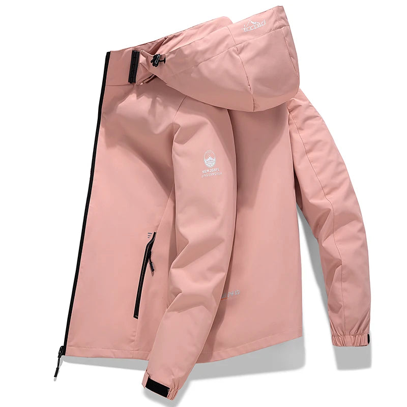 Casual Sports Autumn Spring Men's Hooded outdoor Jacket women Youth Jacket Trend New Men's women Jacket sport Jackets unisex