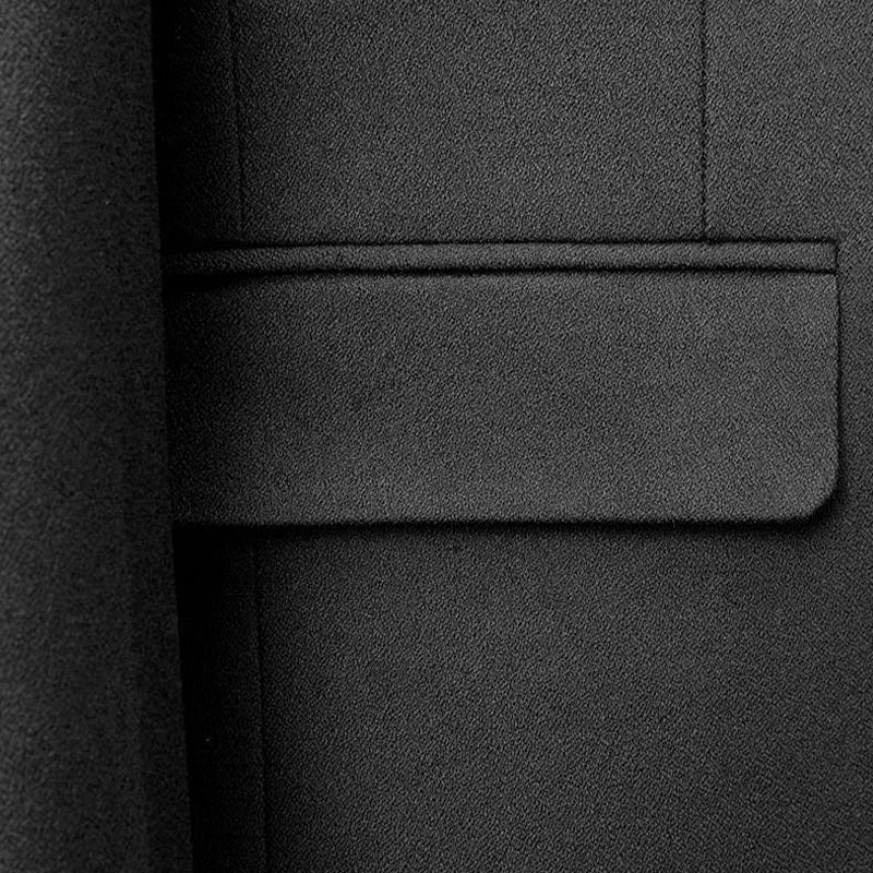 Blazer and Vest and Pants Boutique Fashion Solid Color Men's Casual Formal Office Business Suit Groom Wedding Dress Party Suit