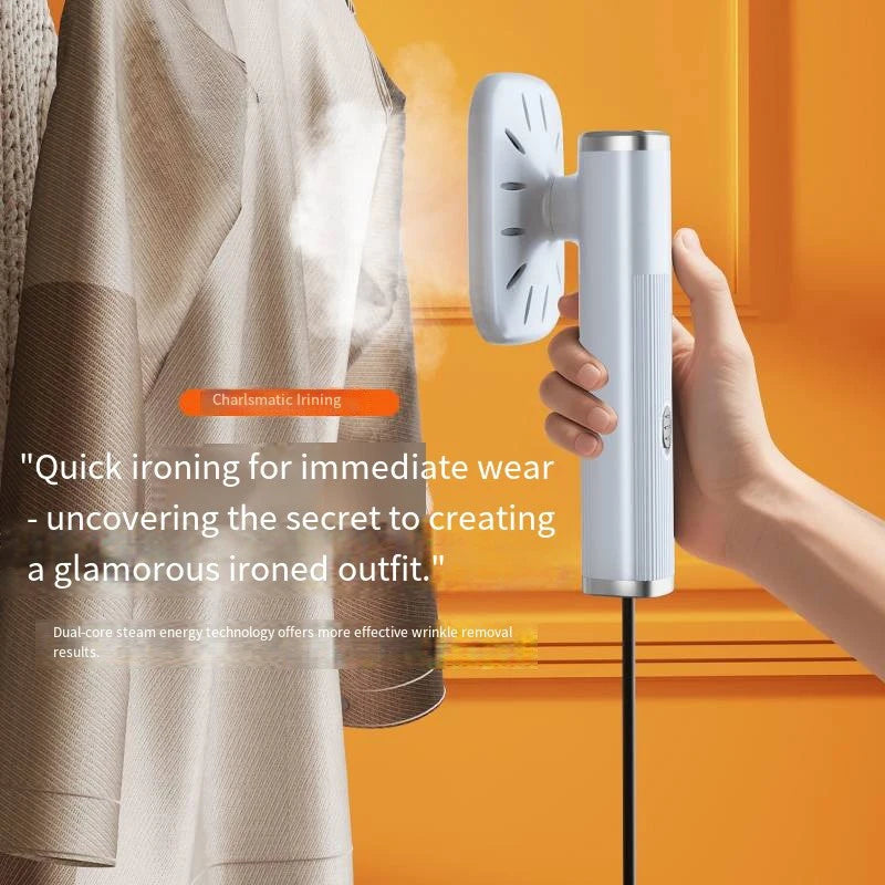 Handheld Iron Steamer 360° Ironing Small Garment Steamer USB Powered Electric Ironing Machine for Fabric Clothes Ironing