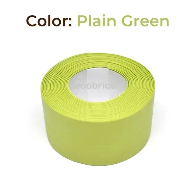 Multifunction Kitchen Self Adhesive Sealing Tape Bathroom Shower Bath Caulk Strip Waterproof Wall Sticker Sink Mold Proof Edge T