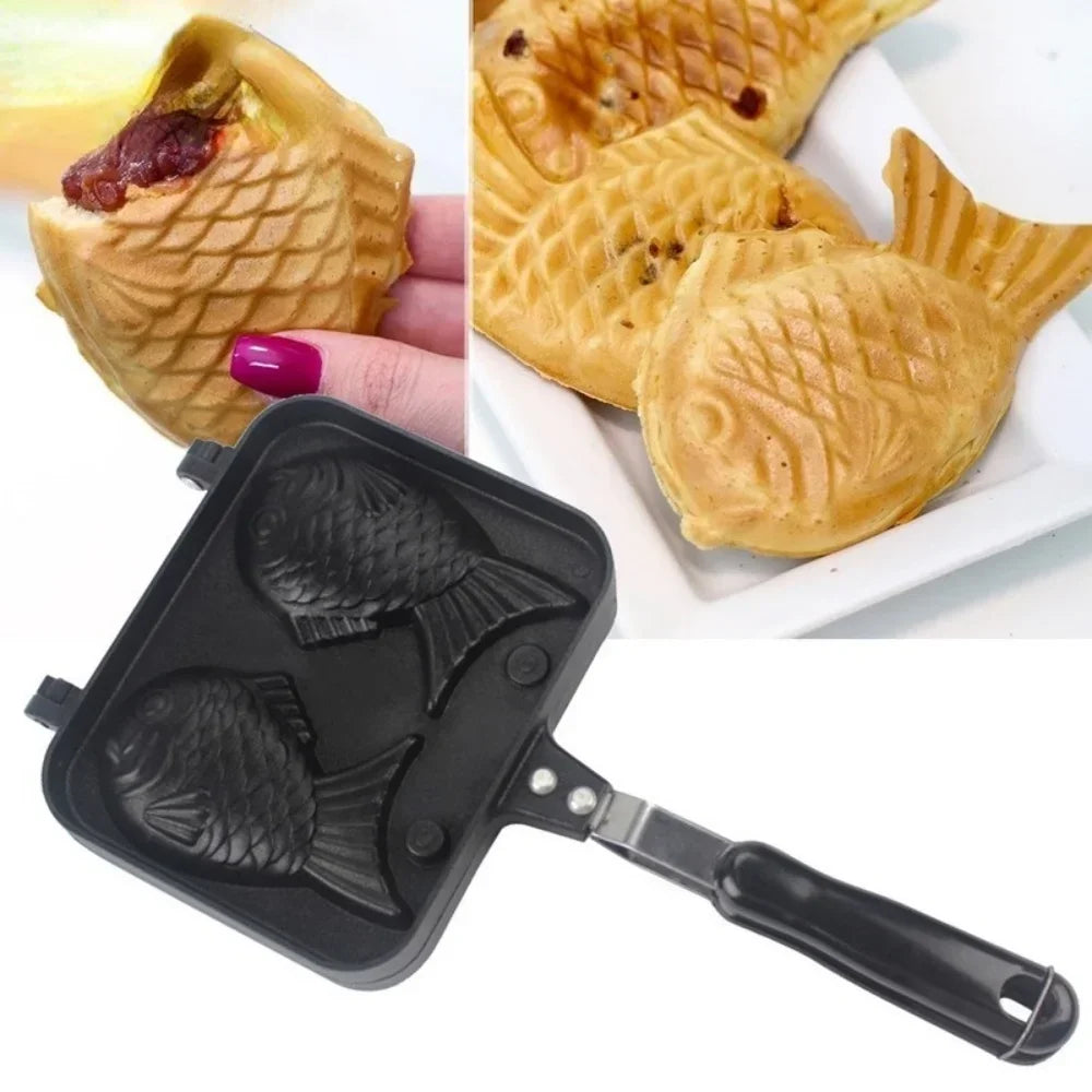 waffle maker Taiyaki Bread Sandwich Cake pastry Baking Board Mold Making Ice Cream Dessert Baking Tools Kitchen Accessories
