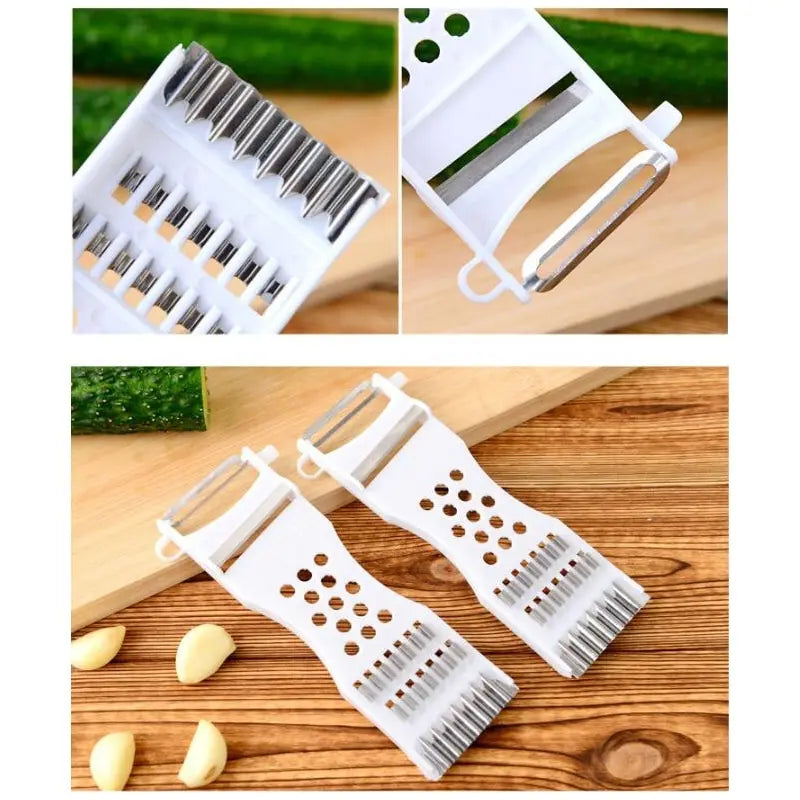 1pcs Carrot Grater Vegetable Cutter Kitchen Accessories Masher Home Cooking Tools Fruit Wire Planer Potato Handheld Peelers