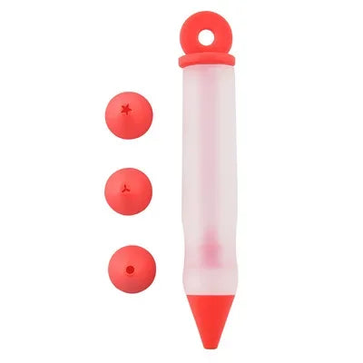 Silicone Food Writing Pen Chocolate Decorating Tools Cake Mold Cream Cup Cookie Icing Piping Pastry Nozzles Kitchen Accessories