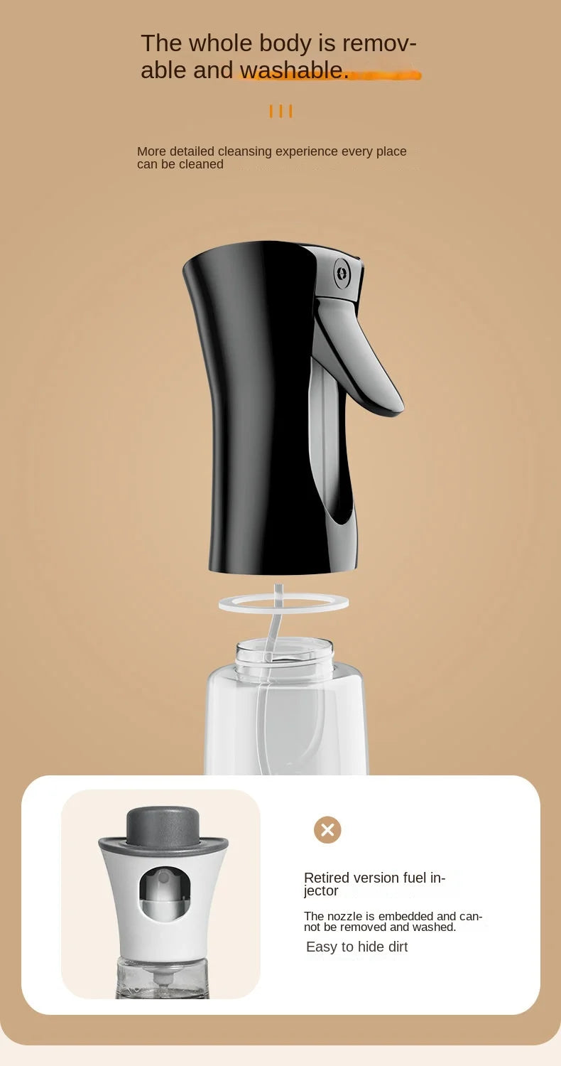 Kitchen Oil Bottle Cooking Oil Spray Olive Oil Bottle Fitness Barbecue Spray Oil Dispenser