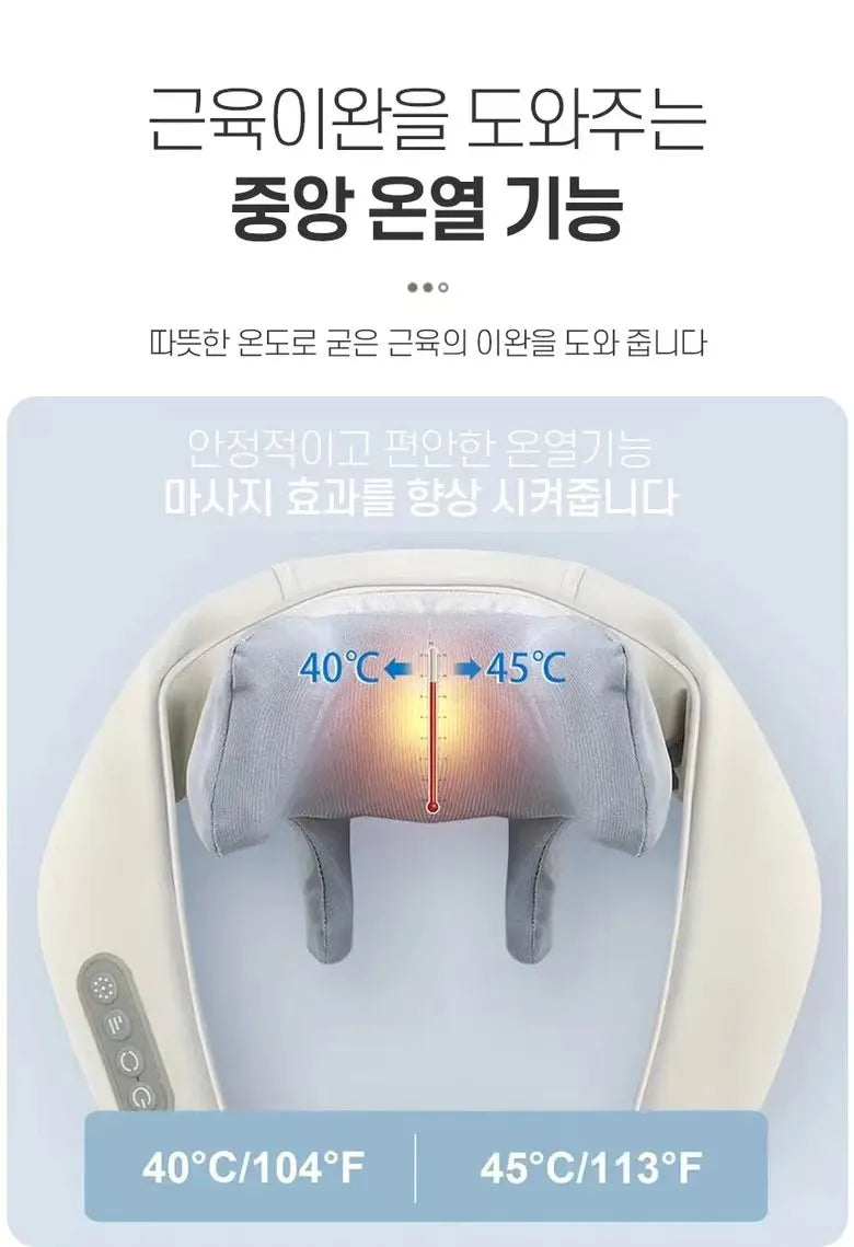 Neck Massager Back Shoulder Massager for Muscle Relax Multifunctional Neck And Shoulder Relaxing Massage Shawl  Massaging body