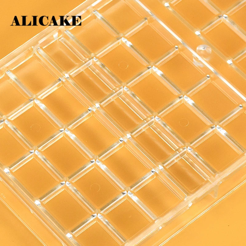 Polycarbonate Chocolate Mould Candy Chocolate Bar Sphere Mold Acrylic Bonbons Confectionery Kitchen Baking Pastry Utensils Tools