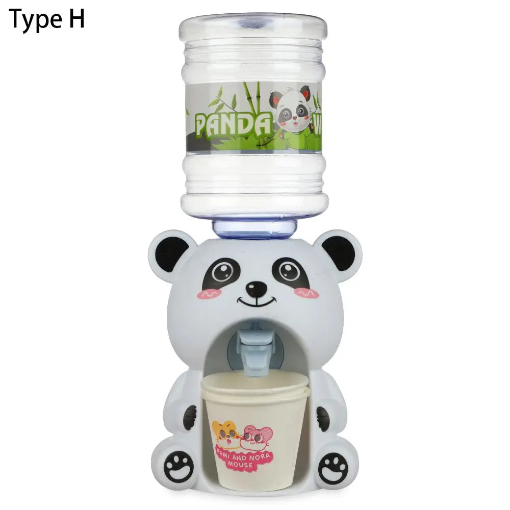 Children's Mini Fun Water Dispenser Electric Acousto-optic Simulation House Drinking Machine Baby Kitchen Toy Children Gift