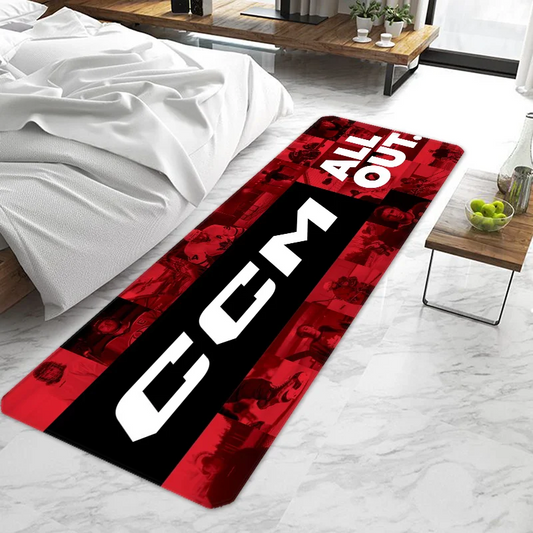 CCM Hockey Door Mat Entrance Doormat Non-slip Washable Kitchen Carpet Living Room Hallway Rugs Door Mats Bathroom Bath