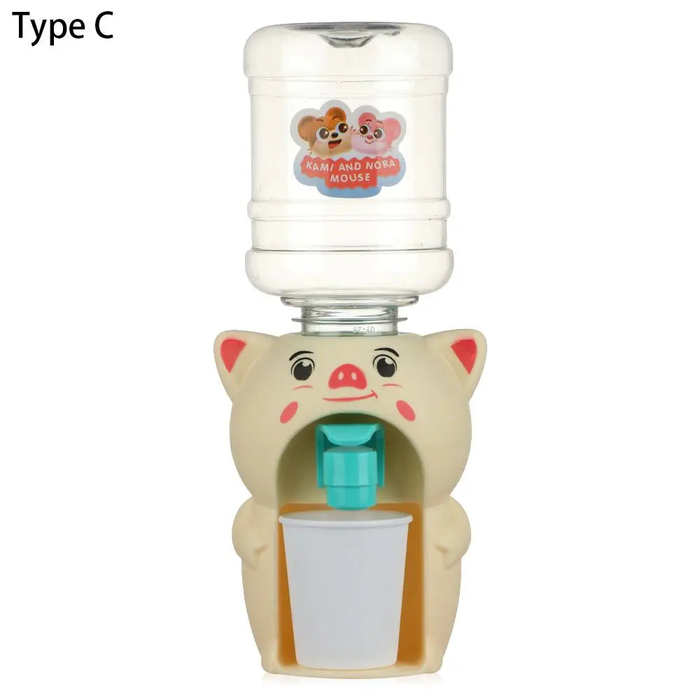 Children's Mini Fun Water Dispenser Electric Acousto-optic Simulation House Drinking Machine Baby Kitchen Toy Children Gift