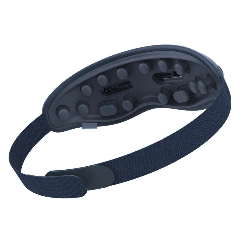 Smart Eye Massager Rechargeable Heated Eye Massage Instrument Massage Eyes Device Vibratable Reduce Eye Strain Improve Sleep