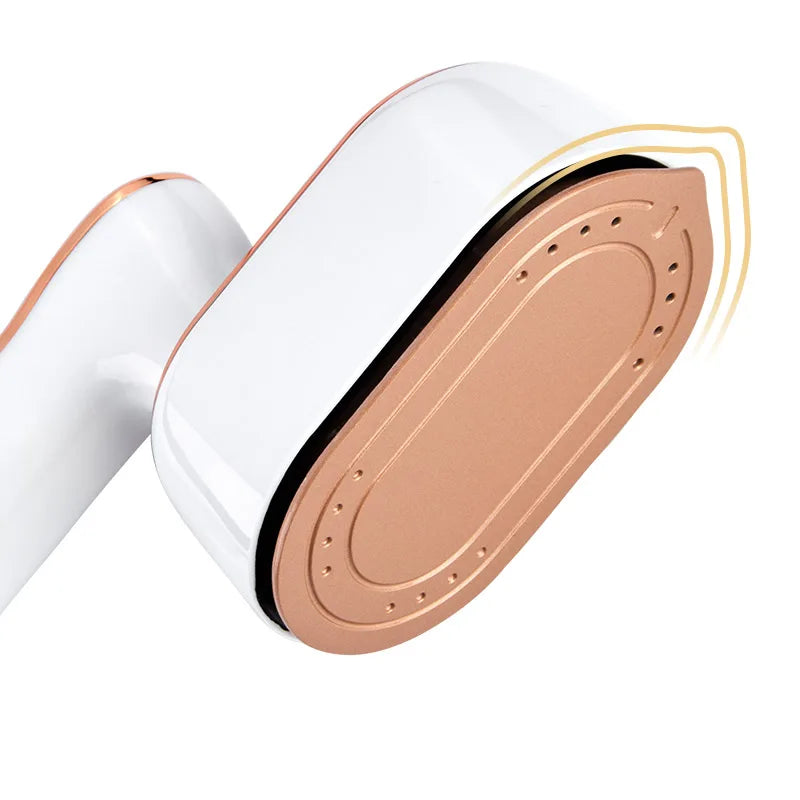 Handheld ironing machine (with steam brush), intelligent LCD electric rotary iron, portable mini iron for home and travel 6198-D