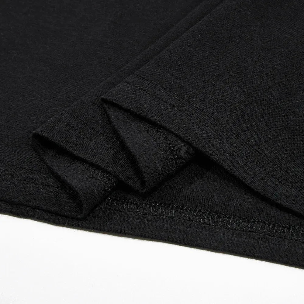 Men's Vintage T-Shirt Summer Sports Fitness Cotton Crew Neck Short Sleeve Joggers Gym Tee Running Training Oversized T-Shirts