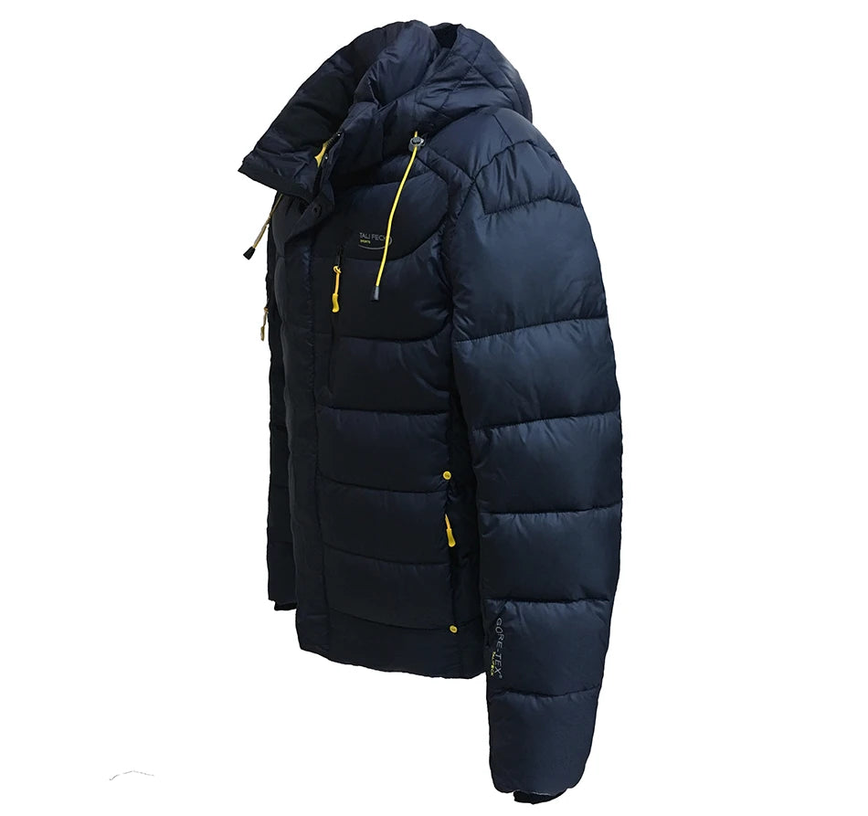 TALIFECK Men Winter Jacket Cotton Padded Jacket Parka Homme Quilted Coats High Quality Brand Winter Warm Coat Men Russian Size