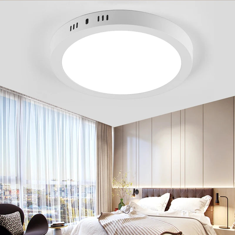 Modern Led Panel Ceiling Lights 110-265V Led Ceiling Lamp for Living Room Bedroom Kitchen LED Lighting Home Decor Led Panel Lamp