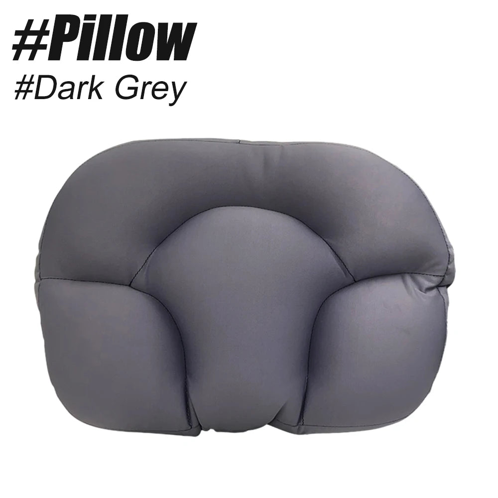 Neck Massager Cervical Neck Traction Pillow for Sleeping, Deep Sleep Foam Particles Pillow- Side Sleeper & Back Pillows for Beds