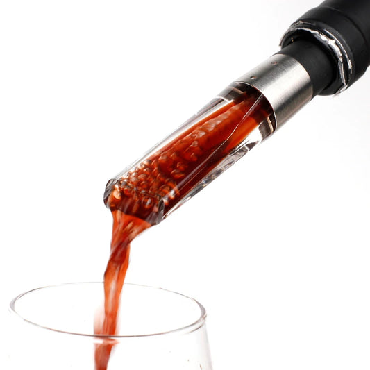 Mini Wine Aerator Pourer Bar Accessories 2 in 1 Quick Aerating Pouring Tool Pump Portable Red Wine Decanter Kitchen Gadgets
