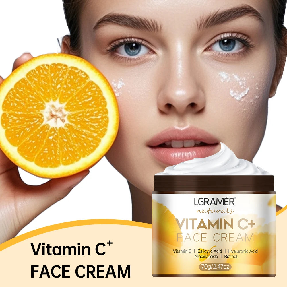 Retinol Face Cream Anti-wrinkle Anti-aging Moisturizing Hyaluronic Acid Vitamin C Facial Cream Skincare Face Whitening Creams