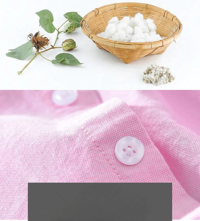 2024High-quality Men Solid Color Short-sleeve Shirts Made 100% Cotton, Suitable for Business  Casual Wear.M-3XL Loose Jacket