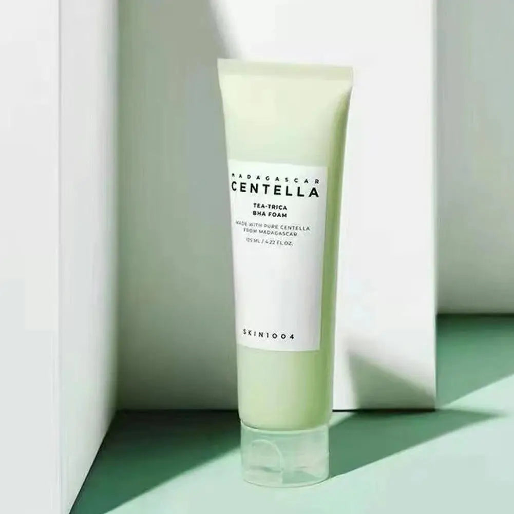 Centella Asiatica Deep Cleansing Foam,Facial Cleanser, Oil Control Soothing Lotion,Remove Pore,Mild Exfoliating Skincare Product