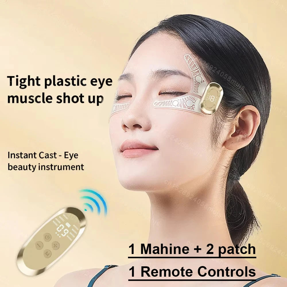 Electric EMS Eye Beauty Massage Muscle Stimulator Facial Lifting Anti-Wrinkle Lift Face Skin Care Dark Circles Relieves Fatigue