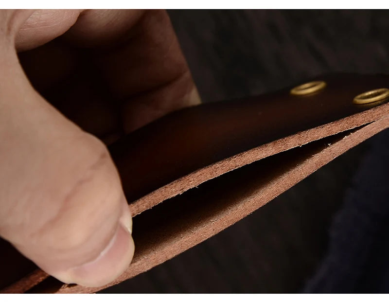 Kitchen Chef Cleaver Chopping Knife Sheath Leather Slicing Blade Guards Protect Case Cover Camping Hunting Travel Scabbard Tools